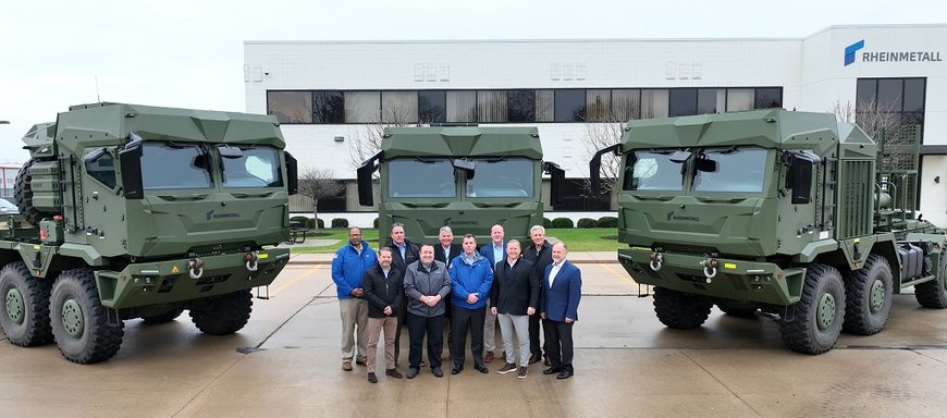 American Rheinmetall Vehicles and GM Defense Deliver Prototypes for First Phase of U.S. Army’s Common Tactical Truck Program
